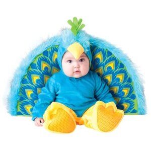 Infant/Baby Peacock Halloween Costume 6-12M